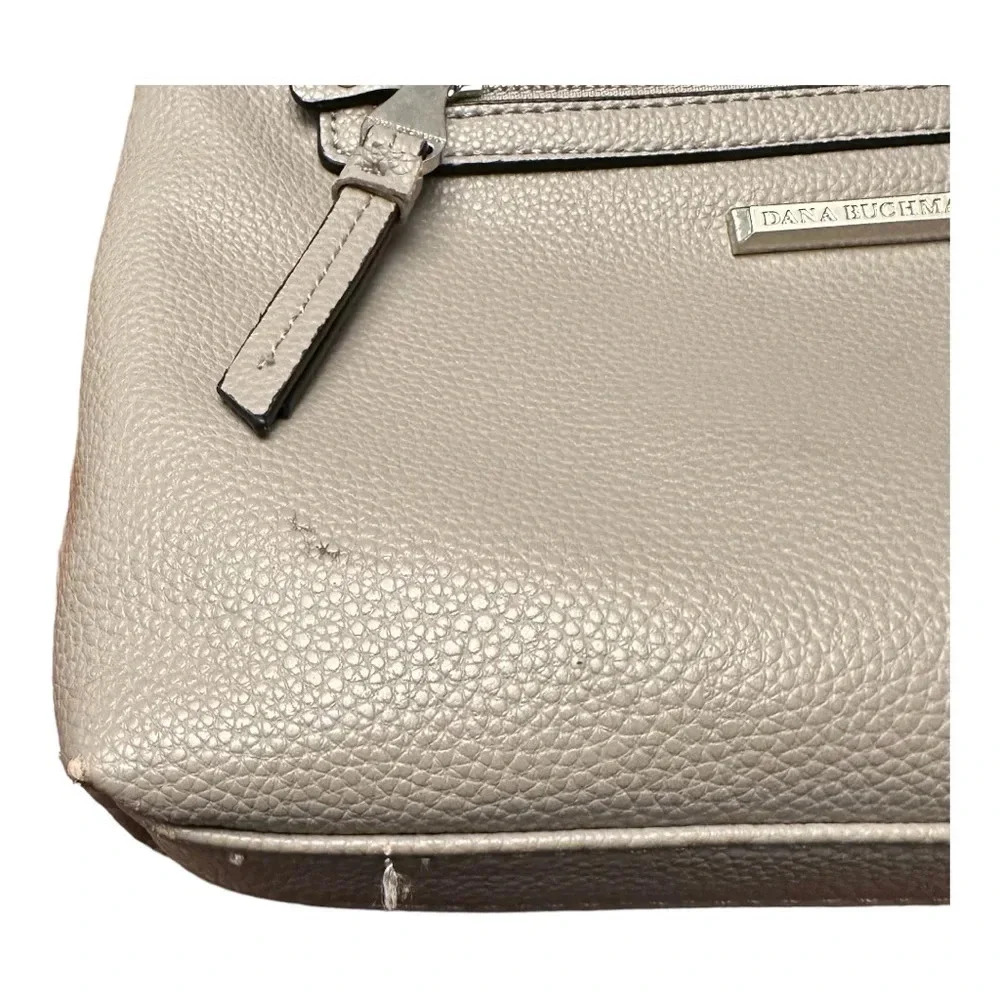 Grey/Beige Dana Bachman Crossbody Purse - Gently Used - Picture 5 of 6